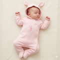 Baby Girls All In One with Hood - Bunny