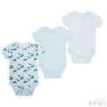 3 Pack Body Suit (Whale)