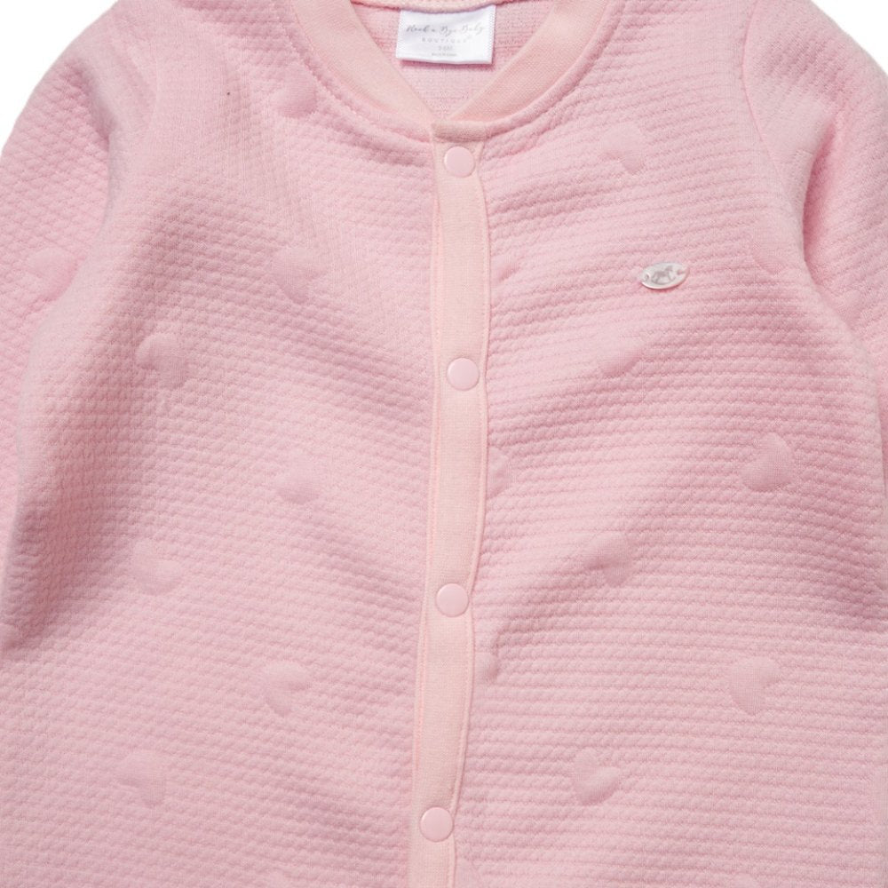 Girls Quilt Jacquard All in One, Bib & Body Suit