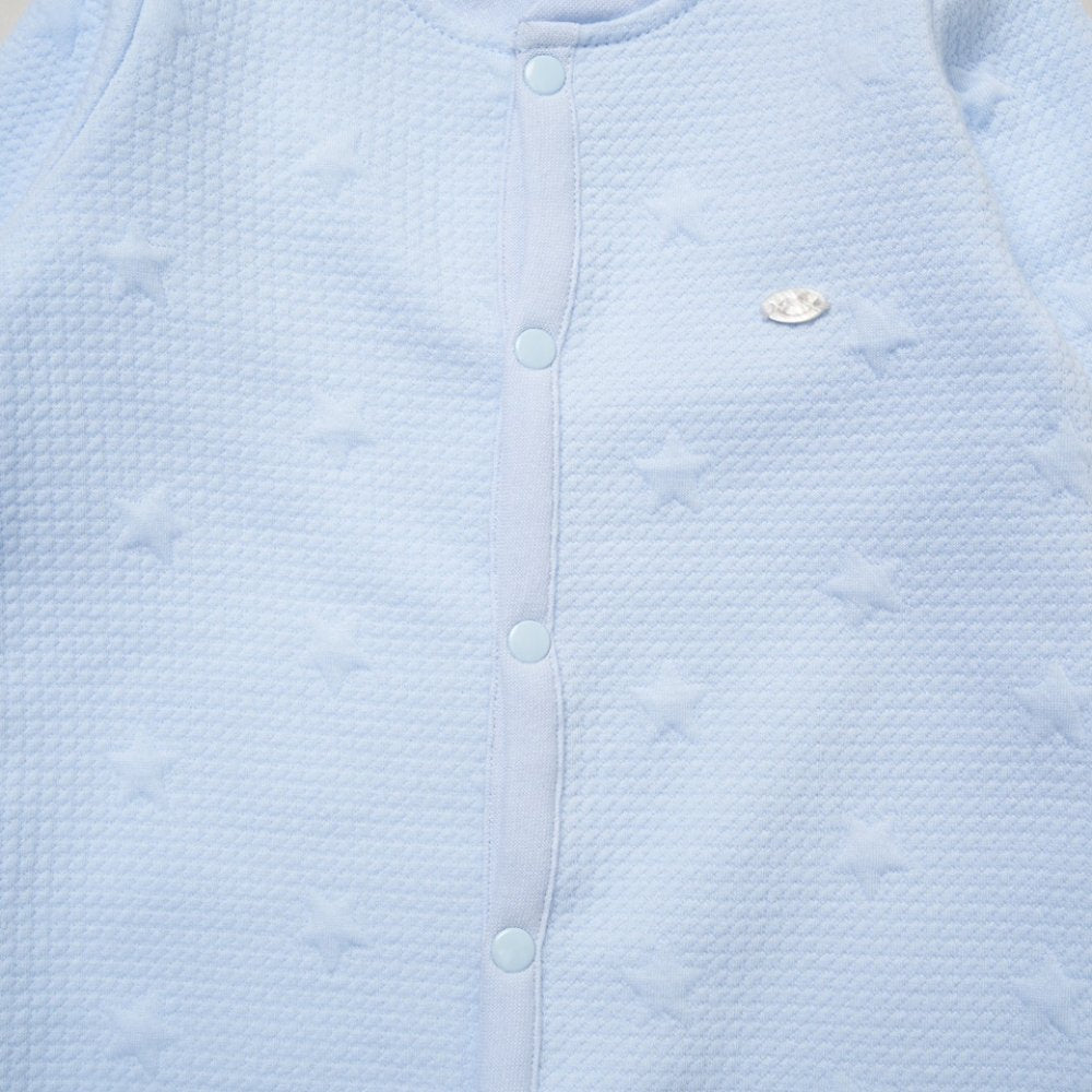 Boys Quilt Jacquard All in One, Bib & Body Suit