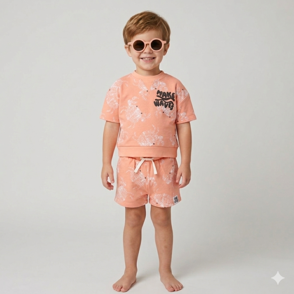 Crab T-Shirt, Shorts & Sunglasses set