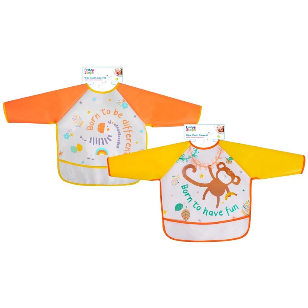 Wipe Clean Coverall Bib