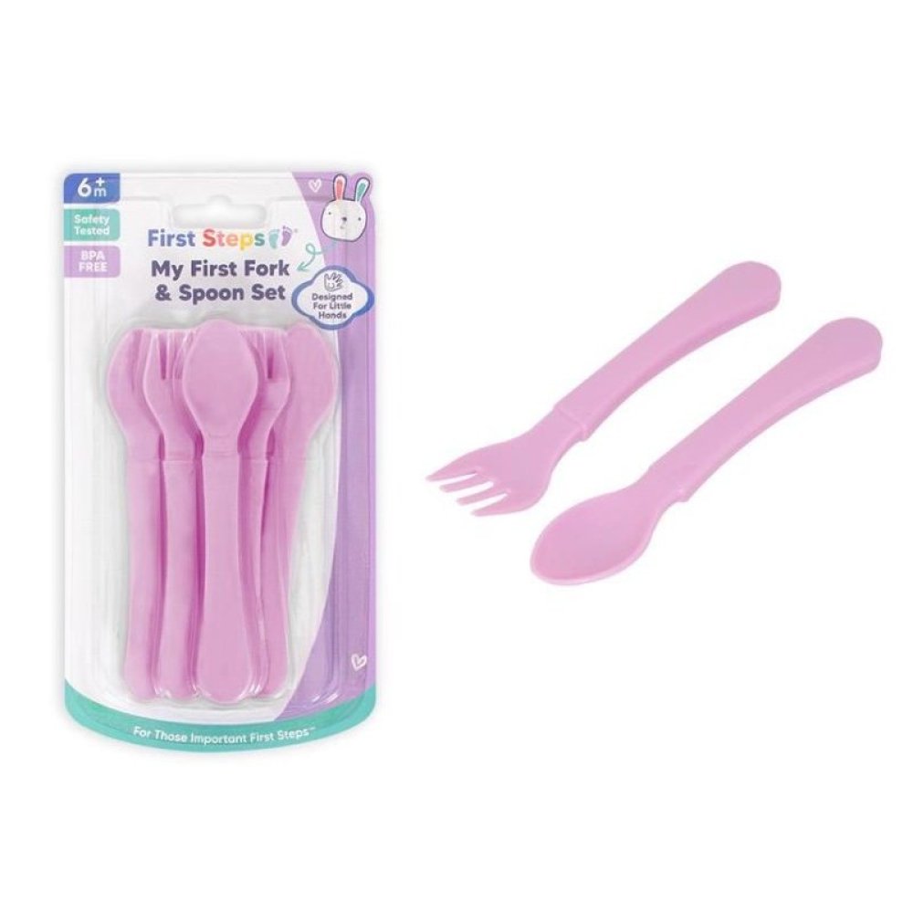 6 Pack Spoon & Fork Set