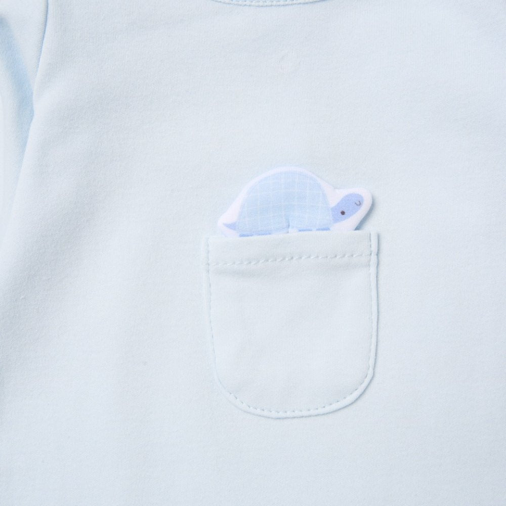 Baby Turtle Padded Applique All In One