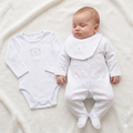Unisex Quilt Jacquard All in One, Bib & Body Suit