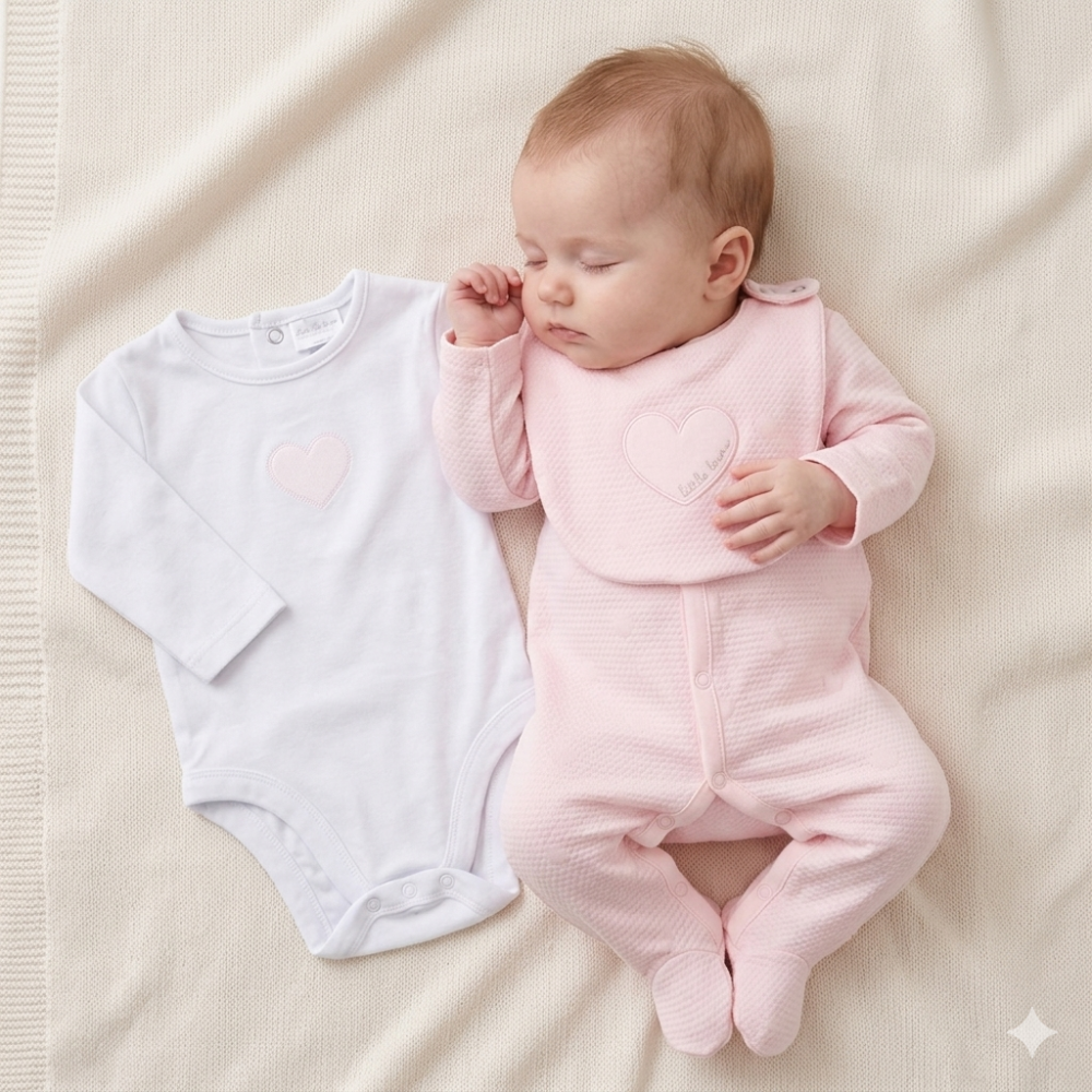 Girls Quilt Jacquard All in One, Bib & Body Suit