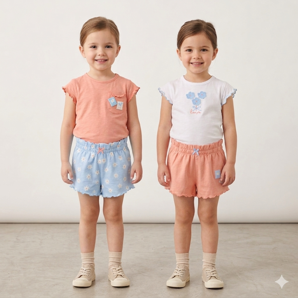 Lily & Jack Stamps/Flowers Set (4 Piece)