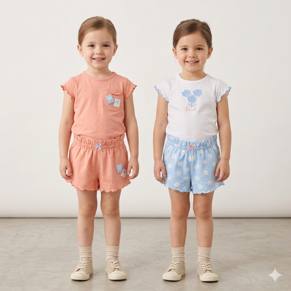 Lily & Jack Stamps/Flowers Set (4 Piece)