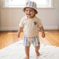 Lily & Jack Beige/Blue Set (3 Piece)