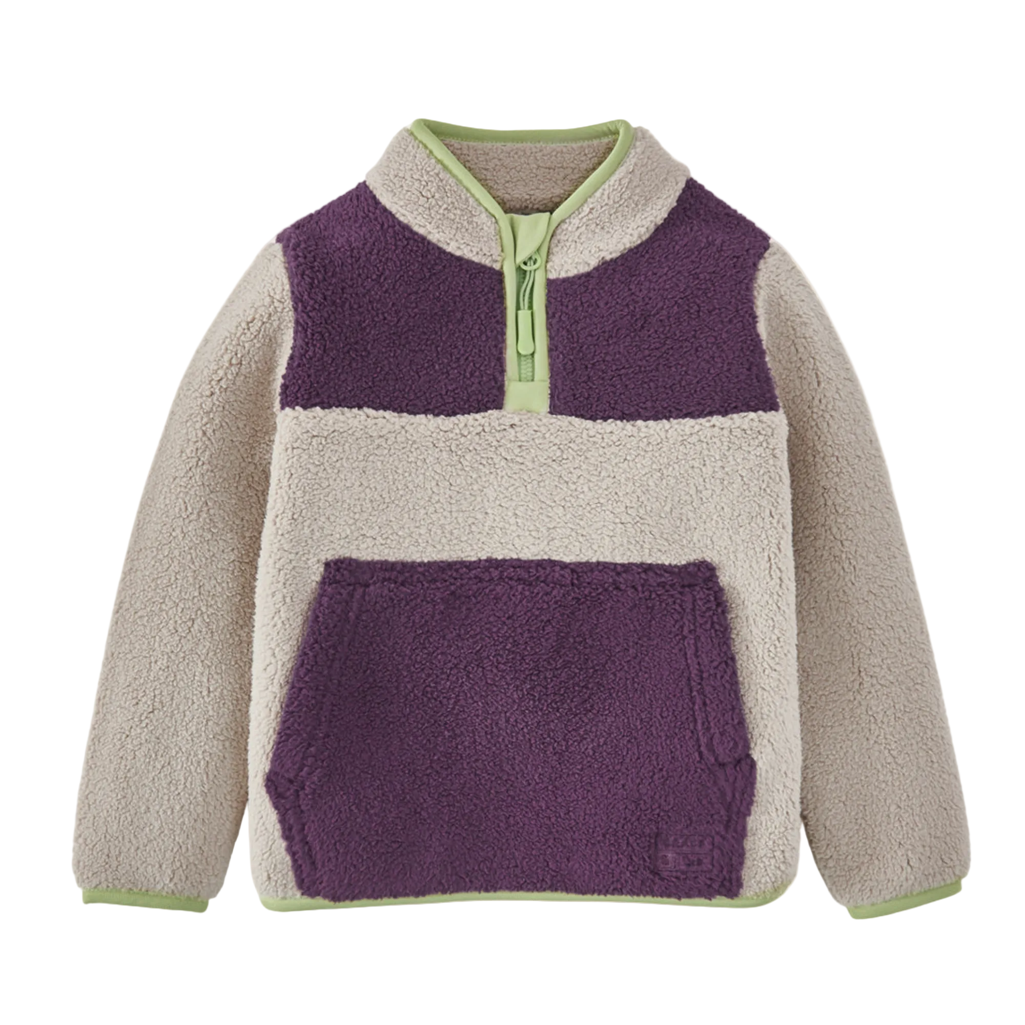 Grass & Air Borg Fleece (Purple & Grey)