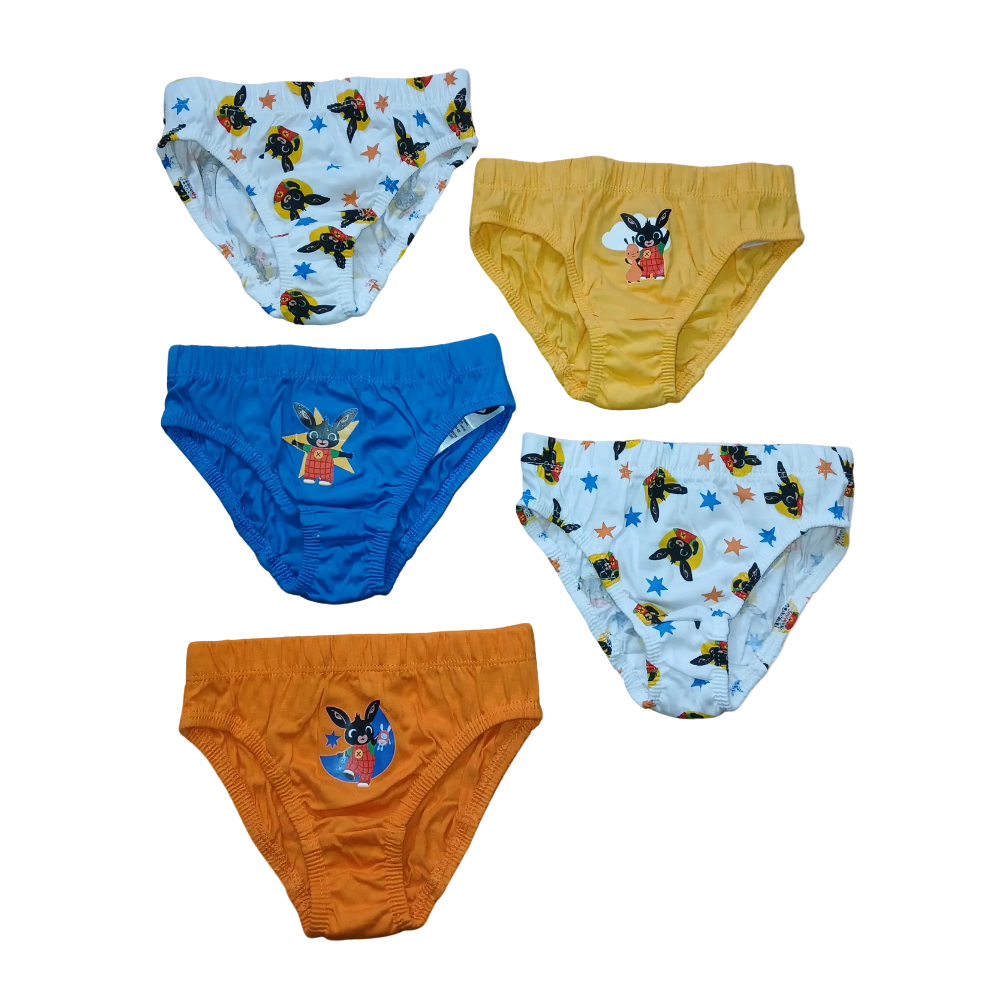 LAST ONE (age 12-18m) 5 Pack Boys Bing Briefs